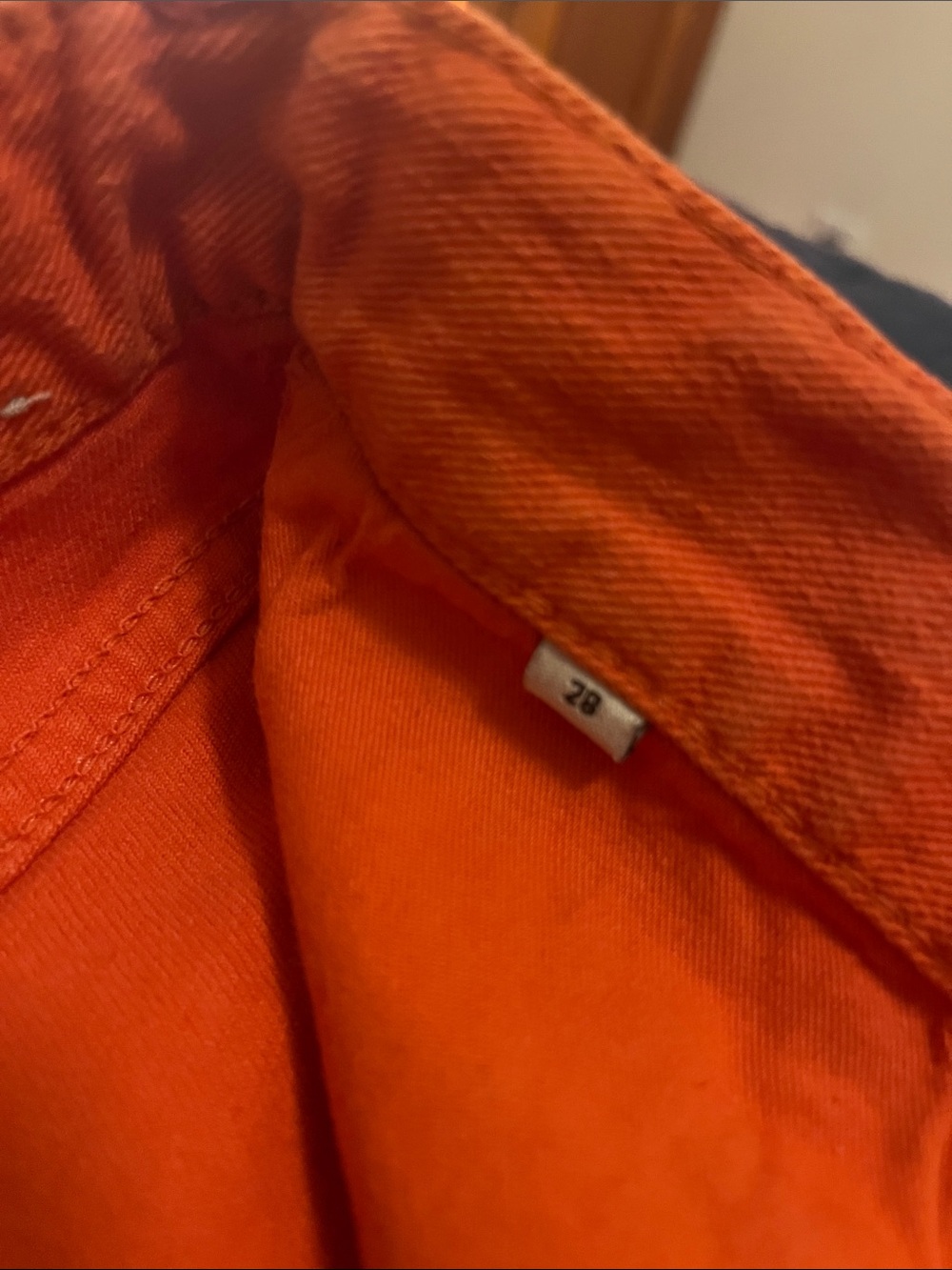 Fiorucci Orange Jeans - Picture 3 of 4